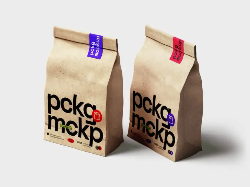 Paper Food Package Mockups 12