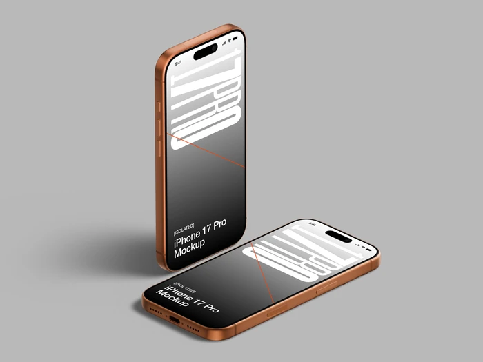 iPhone 17 Pro Mockup, Scene 5