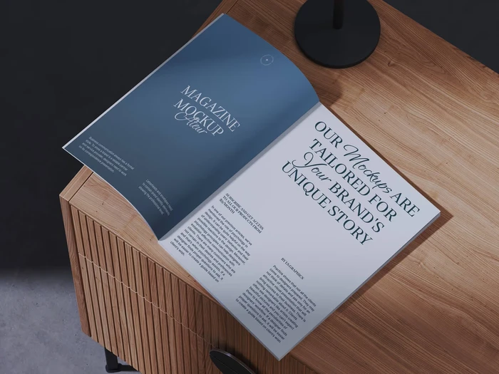 Ateur, Magazine Mockup, US, 10