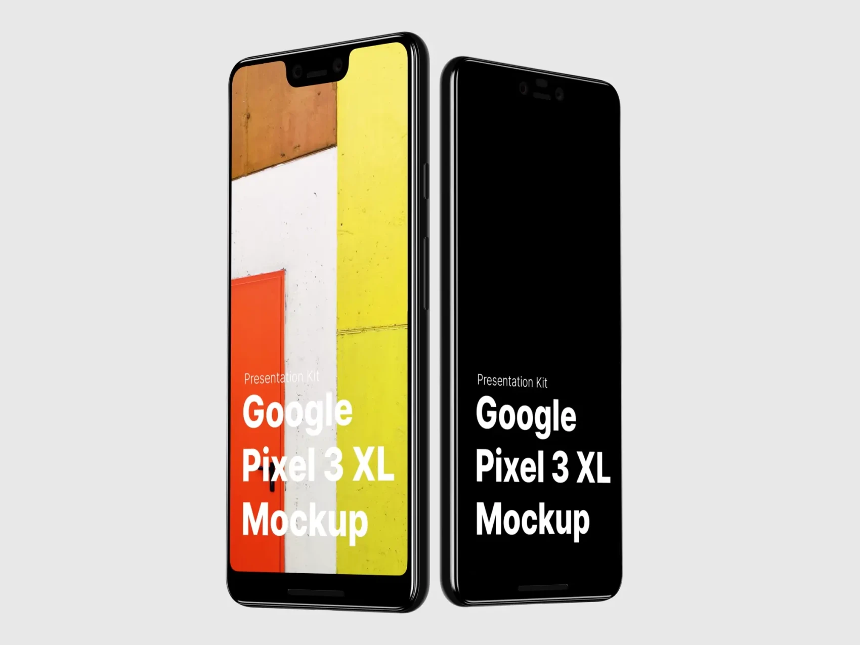 Google Pixel 3, Google Pixel 3 XL Mockups 7
