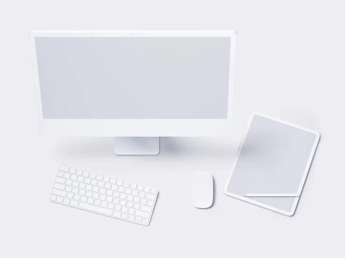 Apple Mockups Bundle, Clay, 05