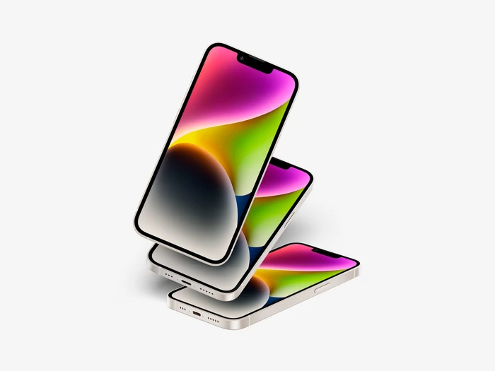 iPhone 14 Mockup, 07
