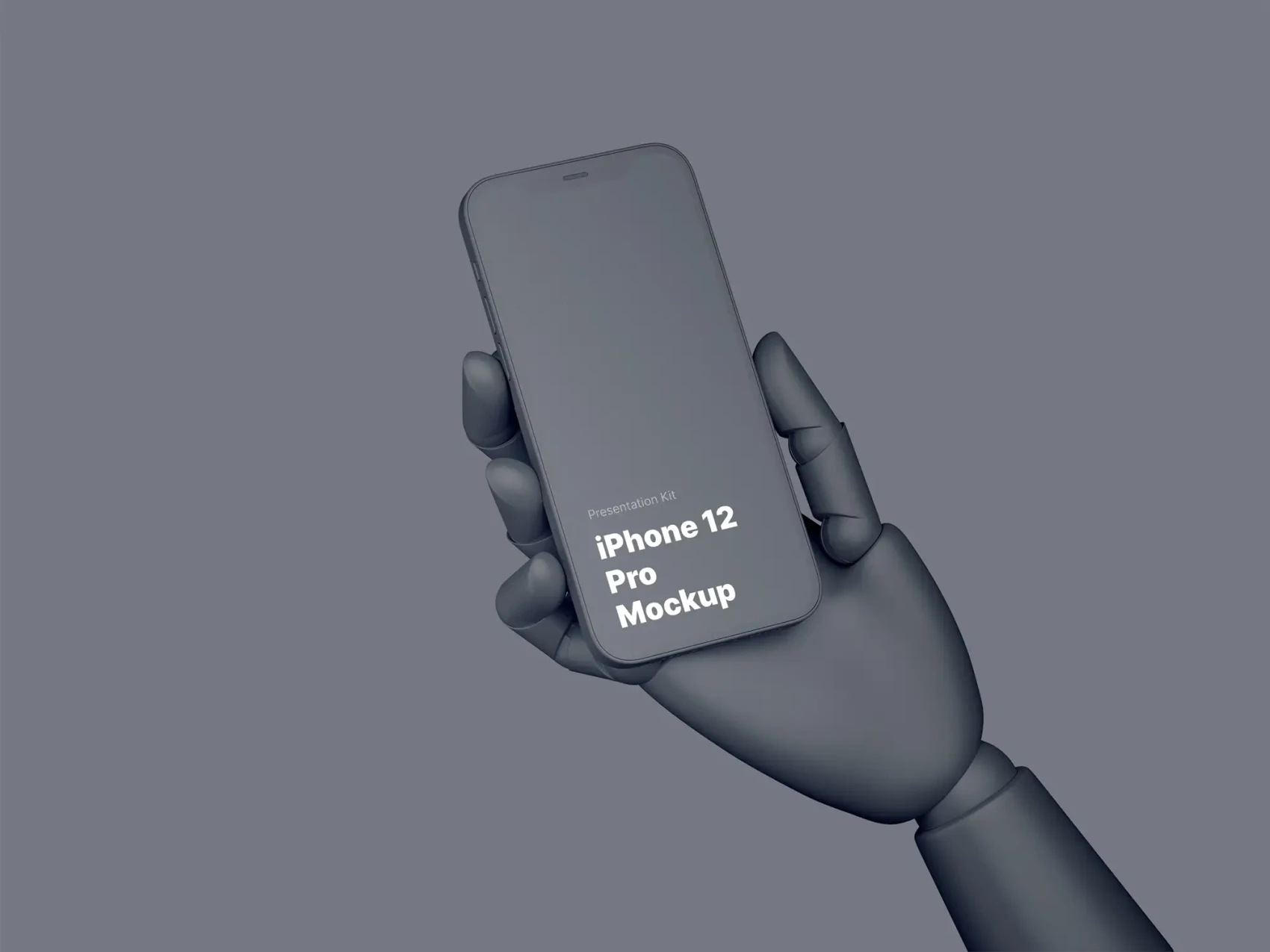 Wooden Hands iPhone 12 Pro Mockups 35