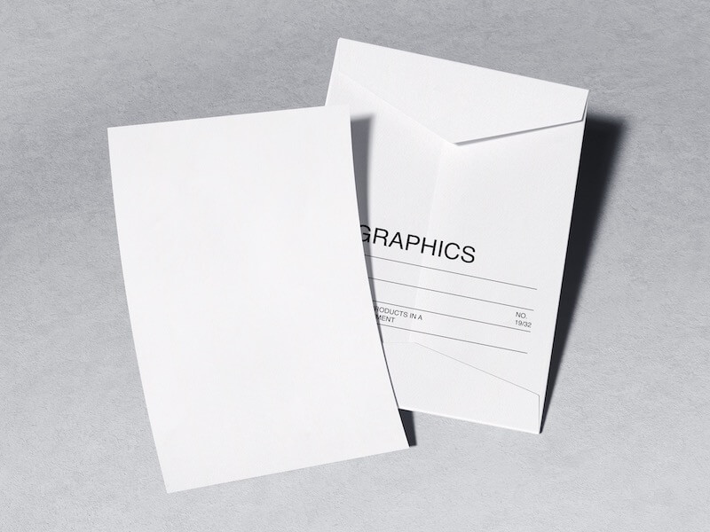Qubus, A4 Paper Mockup, Folder Mockup, EU, 28