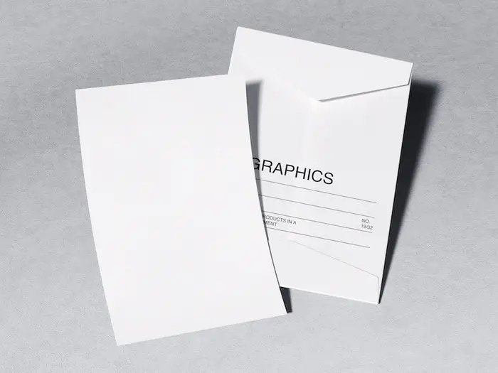 Qubus, A4 Paper Mockup, Folder Mockup, EU, 28