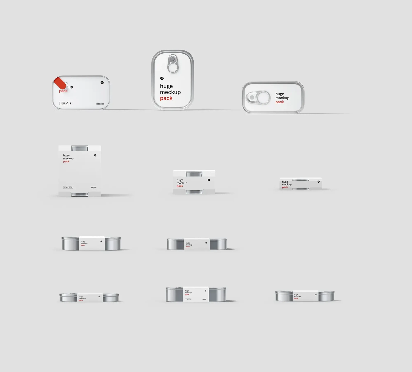 Tin Boxes and Canned Goods Mockups 4