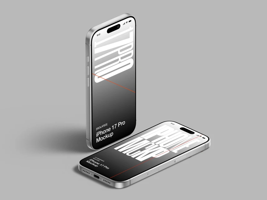 iPhone 17 Pro Max Mockups 5