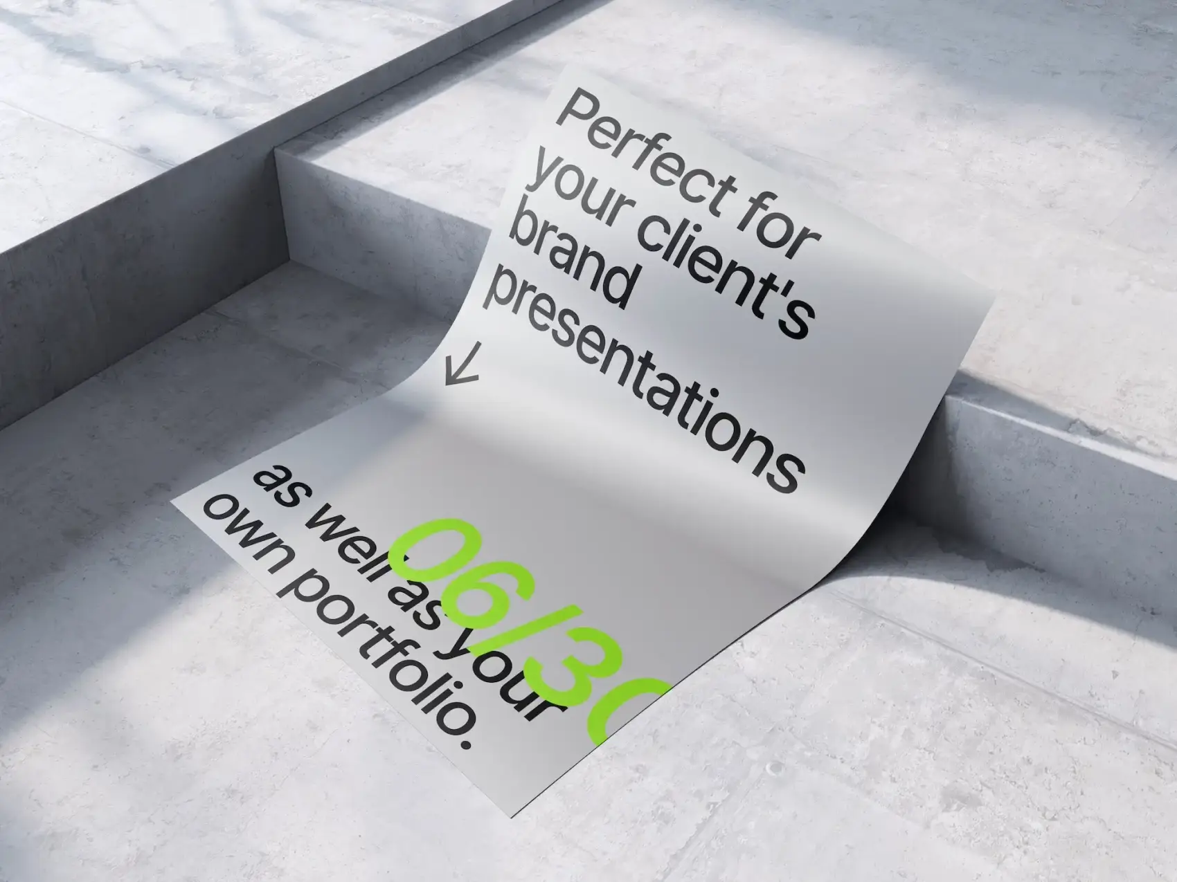 Metallic Paper Mockups 18