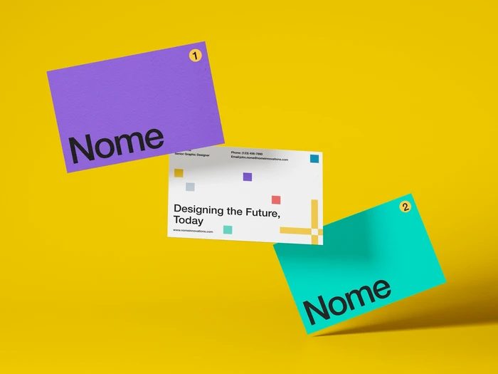 Nome, Branding Mockups, EU, Scene 02