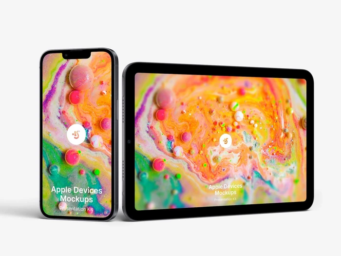 Apple Mockups Bundle, Realistic, 13