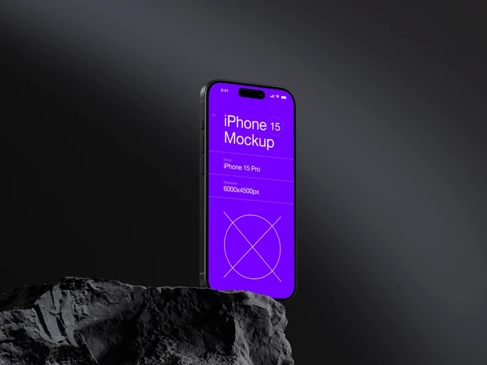 J-Mockups: iPhone 15 Pro, 09