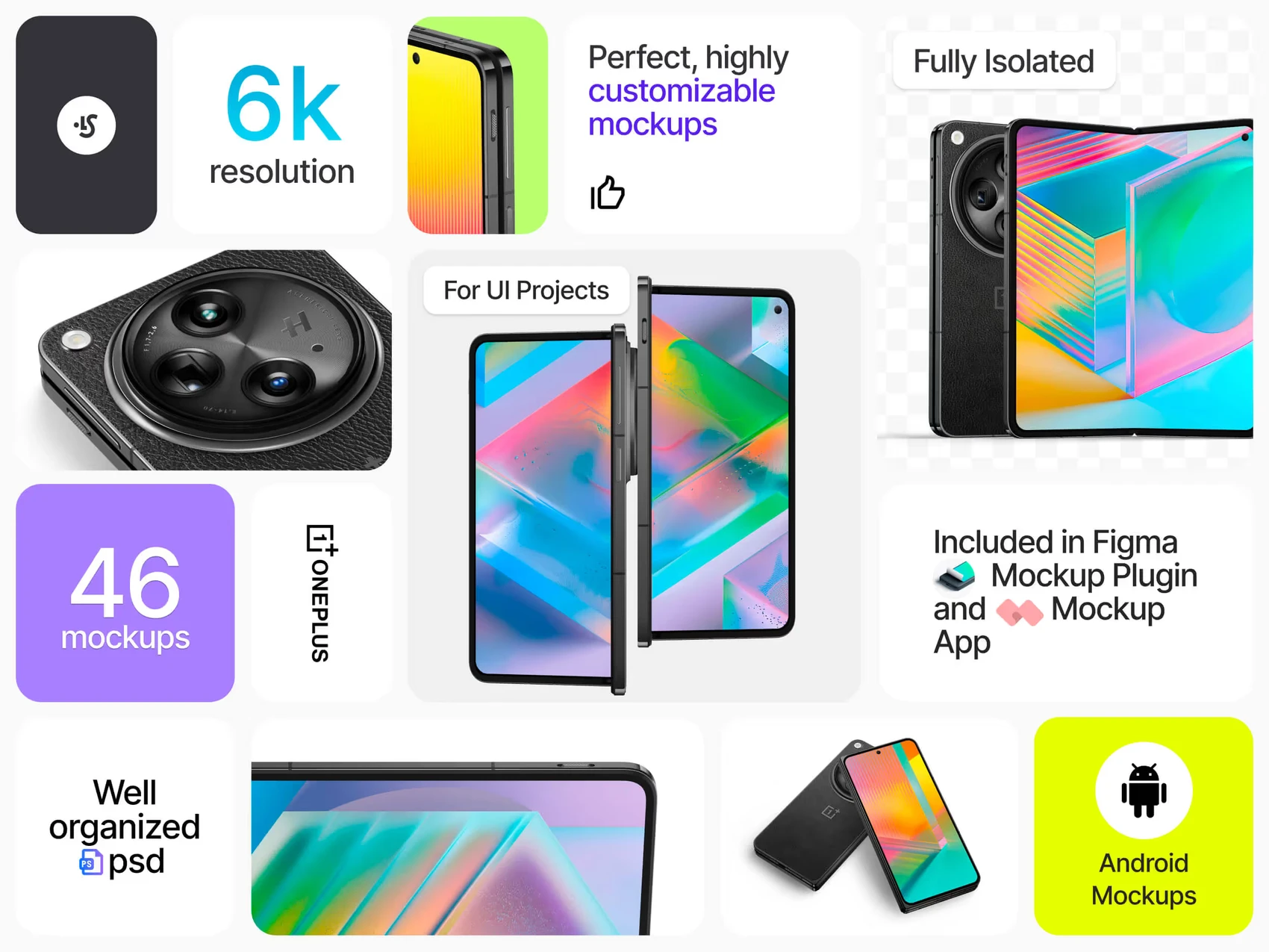 OnePlus Open Mockups 2