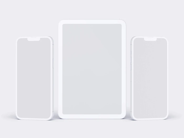 Apple Mockups Bundle, Clay, 15
