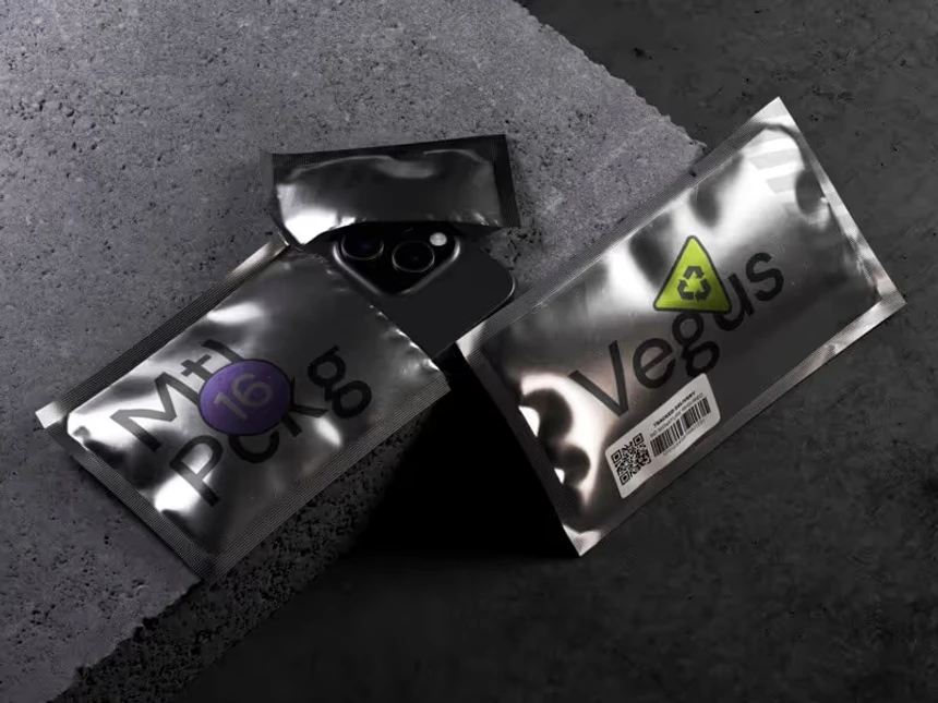 Vegus, Metallic Package Mockups 1