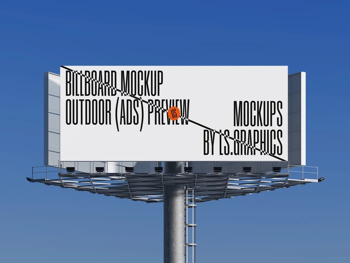 Billboard Mockup, Environment, US Scene 06