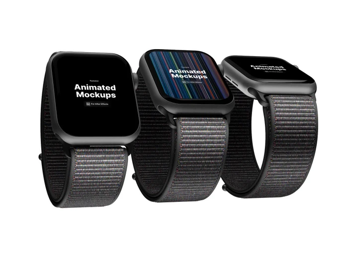 Apple Watch Animated Mockups, 04