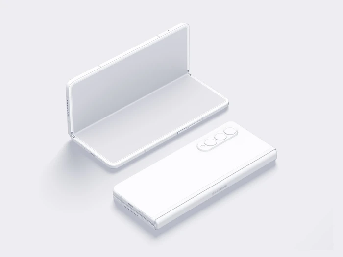 Samsung Galaxy Z Fold3, Clay 03