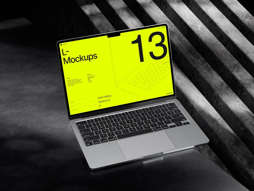 L-Mockups: MacBook Air 6