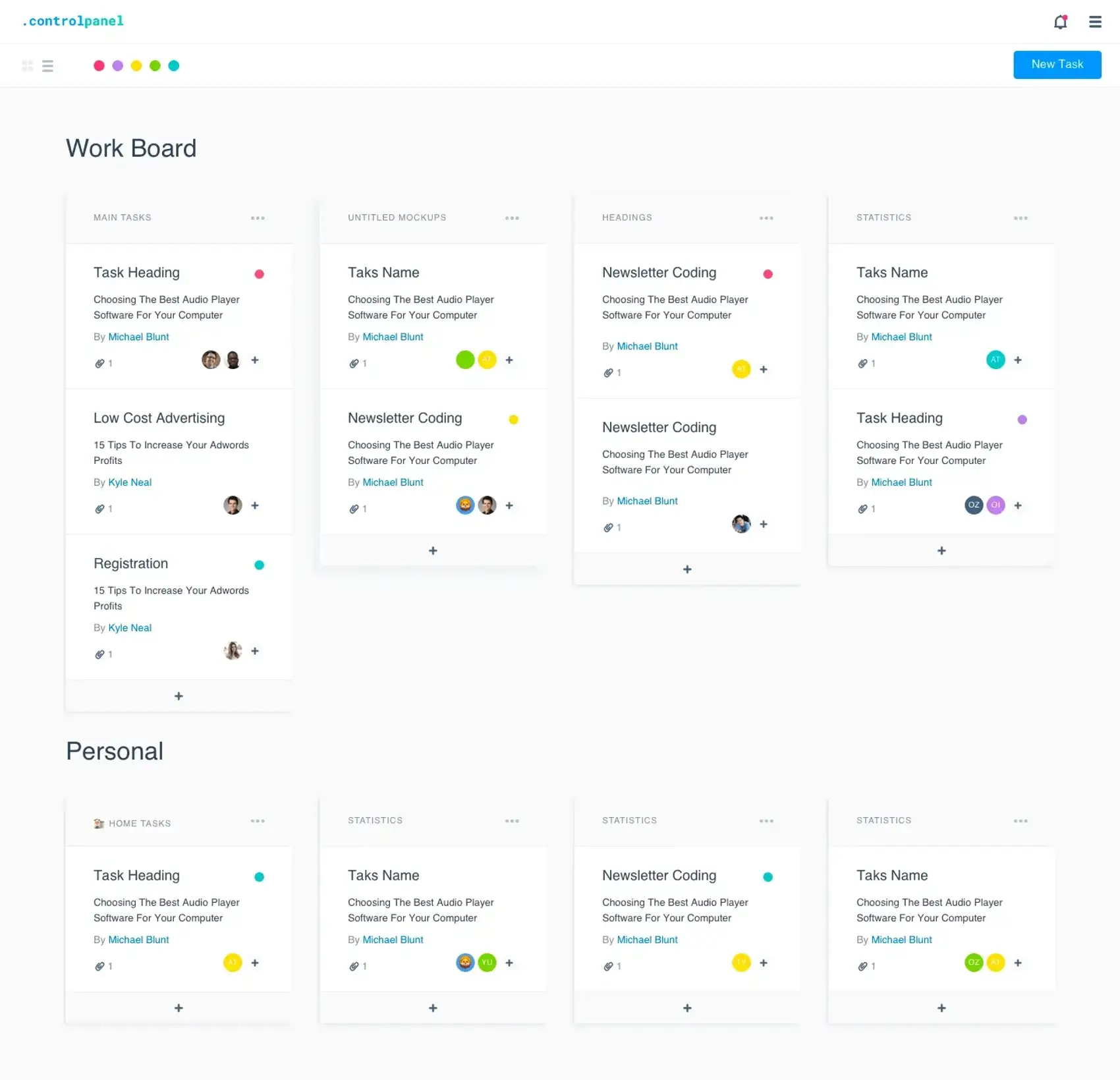 Control Panel 14