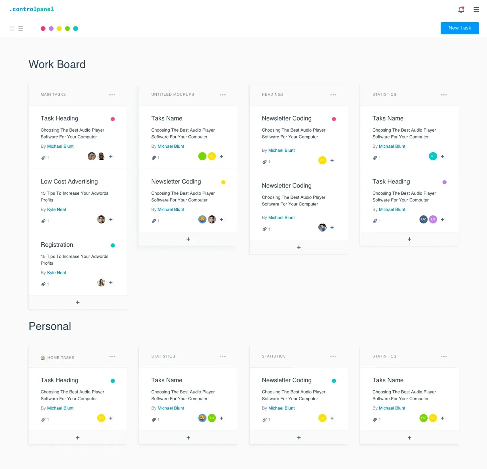 Control Panel 14