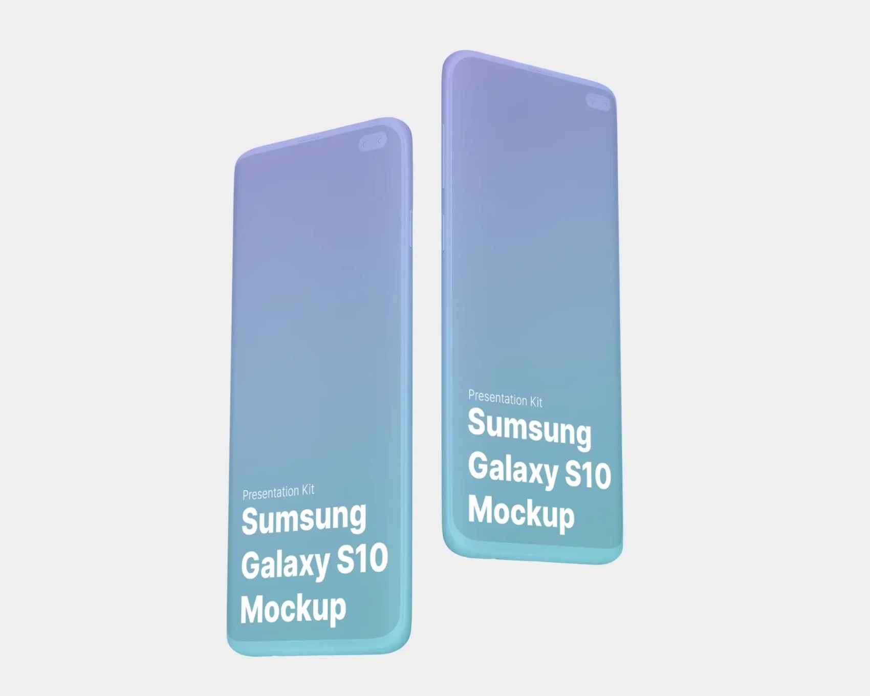 Samsung Galaxy S10 Mockups 46