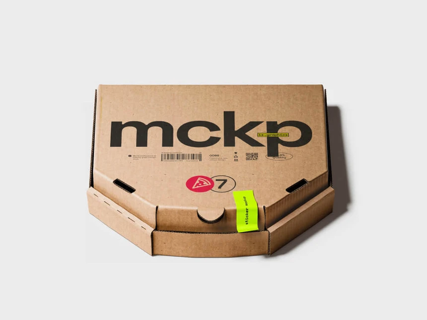 Pizza Box Mockups 14