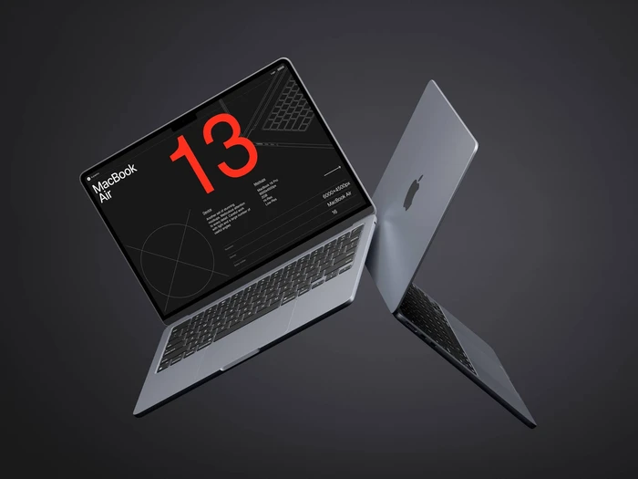 L-Mockups: MacBook Air 14
