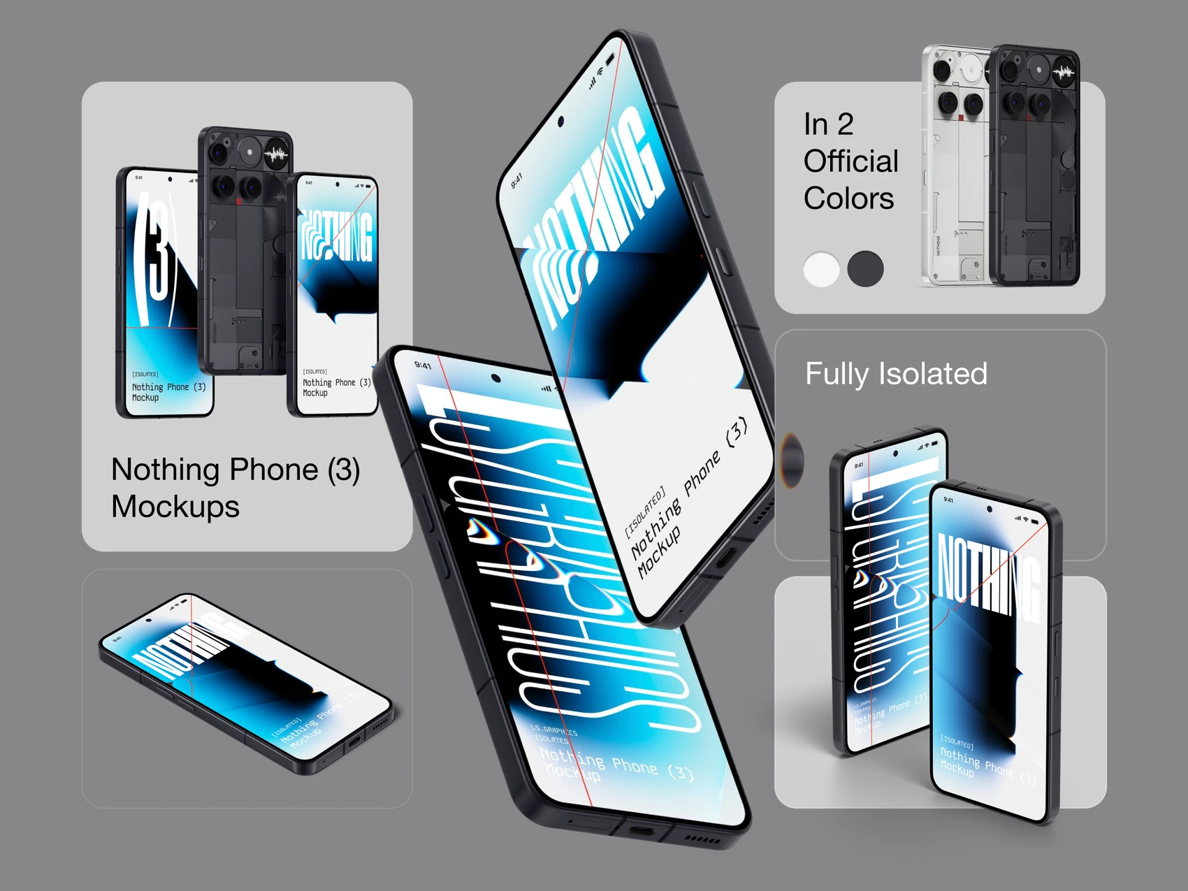 Nothing Phone (3) Mockups 1