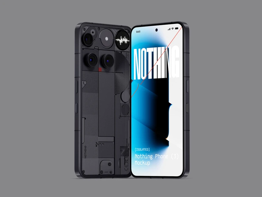 Nothing Phone (3) Mockups 13