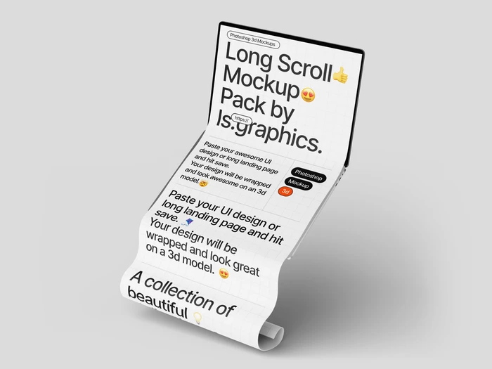 Long Scroll Mockups, 28