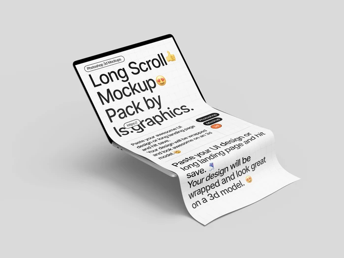 Long Scroll Mockups, 19