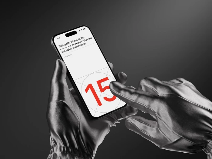P-Mockups, iPhone 15 Pro, 10