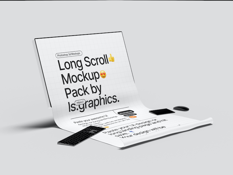 Long Scroll Mockups, 12