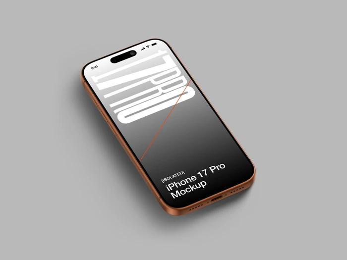 iPhone 17 Pro Mockup, Scene 2
