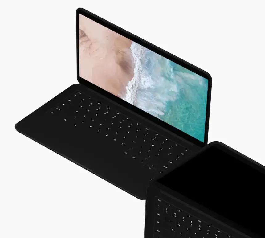 PixelBook Go Looped Animated Mockups 3