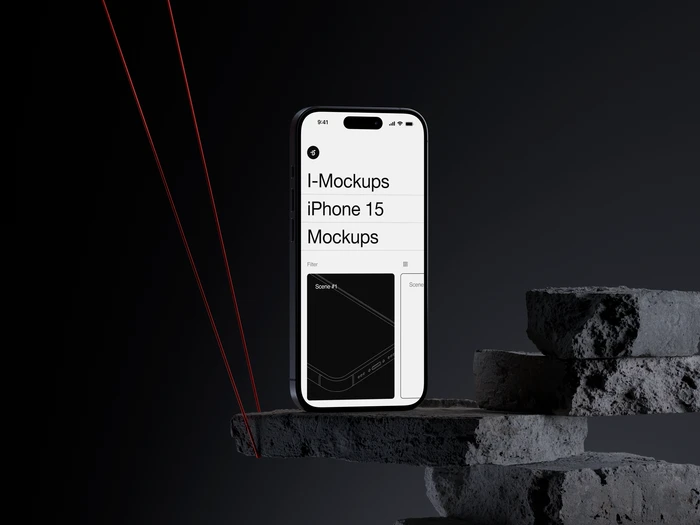 J-Mockups: iPhone 15 Pro, 04