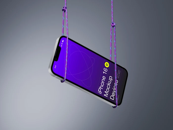Z-Mockups, iPhone 16e, Scene 12