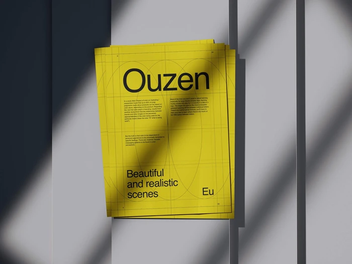 Ouzen, Frame Mockup, EU, 16