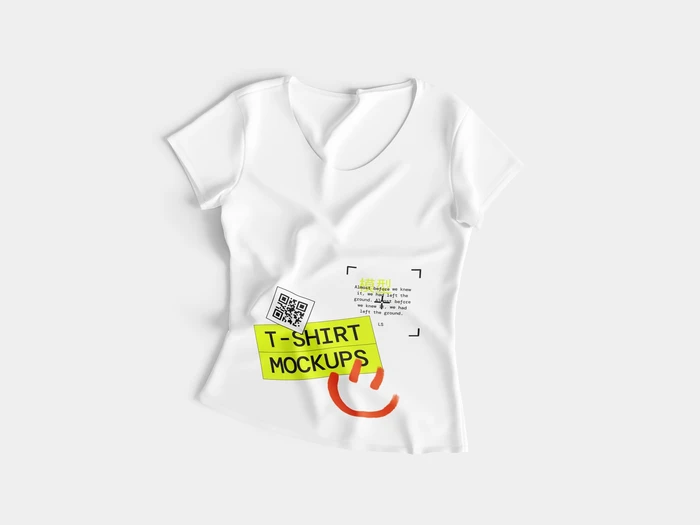 T-Shirt Mockup, Style 03, 08