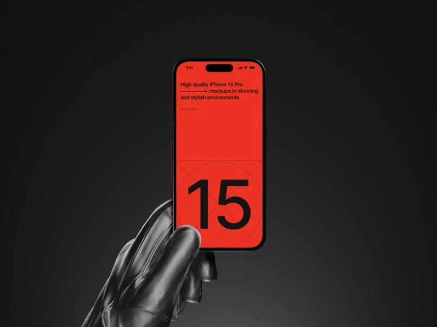 P-Mockups: iPhone 15 Pro 6