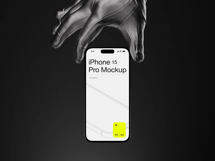 P-Mockups, iPhone 15 Pro, 13