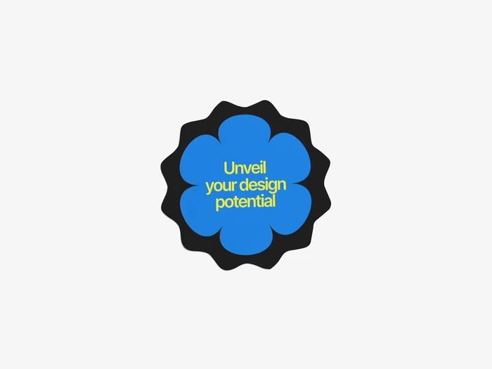 Torn Sticker Mockup, Scene 31