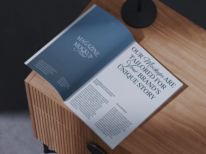 Ateur, Magazine Mockup, EU, 10