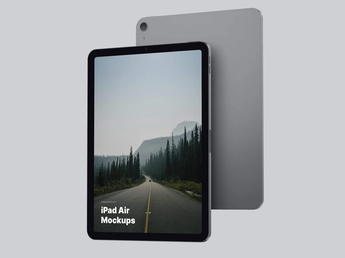 iPad Air (2020) Mockups, 01