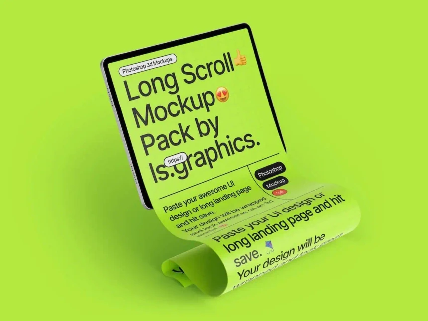 Long Scroll Mockups 24