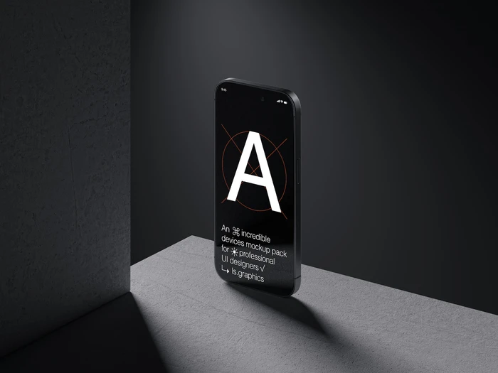 A-Mockups: iPhone 14 Pro, 03