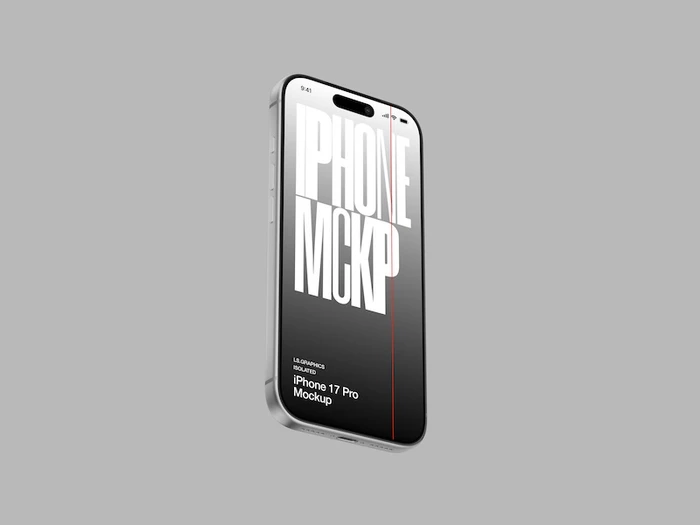 Free iPhone 17 Pro Mockup, Scene 3