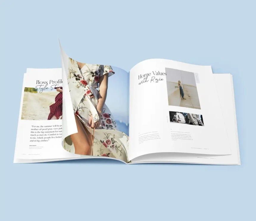 Magazine Mockup Bundle 8