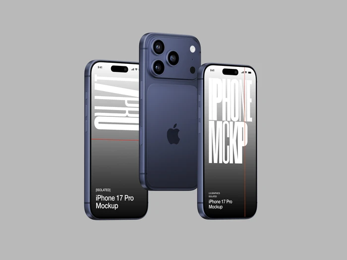 iPhone 17 Pro Mockup, Scene 14