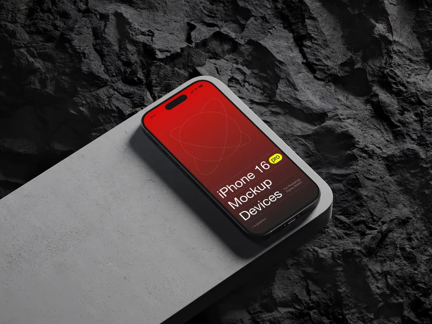 U-Mockups: iPhone 16 Pro 6